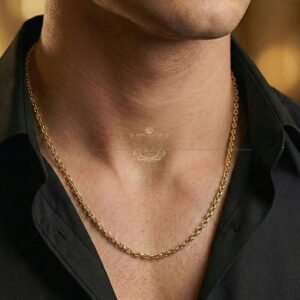 Corrente Cadeado Maciça 25g